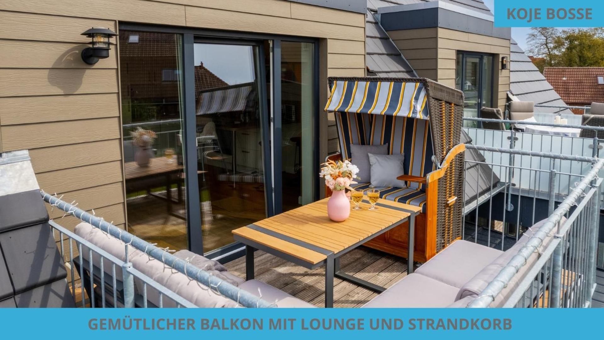 Kuestenkojen Mit 4 Ferienwohnungen Fuer 1 Bis 8 Pers Mit Diversen Schlafzimmern, Garten Oder Balkon Busum Bagian luar foto