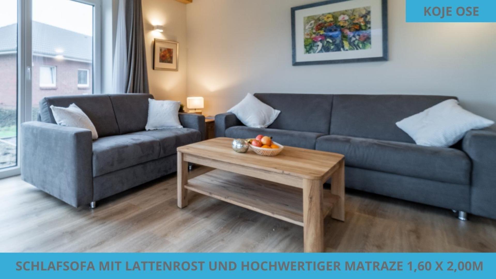 Kuestenkojen Mit 4 Ferienwohnungen Fuer 1 Bis 8 Pers Mit Diversen Schlafzimmern, Garten Oder Balkon Busum Bagian luar foto